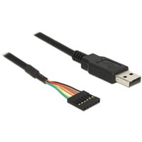 1.8m USB2.0-A/TTL 6-p cavo USB 1,8 m Nero precio