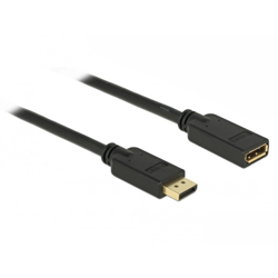 83810 cavo DisplayPort 2 m Nero, Cavo di prolunga características