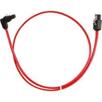 SATA 2 Cable with latch, 50 cm, angled cavo SATA 0,5 m Rosso características