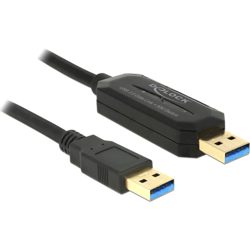 1.5m, USB 3.0-A - USB 3.0-A cavo USB 1,5 m USB 3.2 Gen 1 (3.1 Gen 1) USB A Nero características