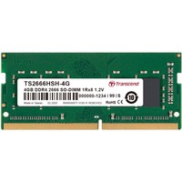 TS2666HSH-4G memoria 4 GB 1 x 8 GB DDR4 2666 MHz