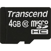 TS4GUSDC10 memoria flash 4 GB MicroSDHC NAND Classe 10, Scheda di memoria características