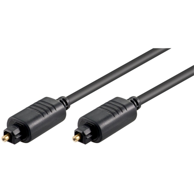 AVK 220-200 2.0m 5.0 mm cavo audio 2 m TOSLINK Nero