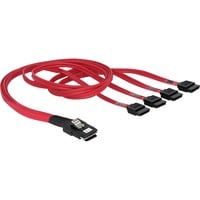 Cable mini SAS 36pin to 4x SATA cavo SCSI Rosso 0,5 m, Adattatore precio