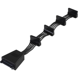 CP06 cavo SATA Nero, Cavo a Y en oferta