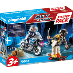 City Action 70502 set di action figure giocattolo, Giochi di costruzione características