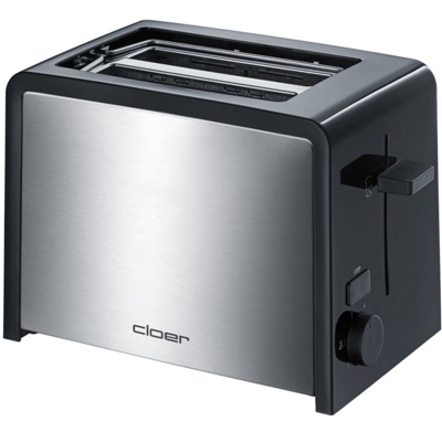 Toaster 3210 tostapane 2 fetta/e Nero, Argento