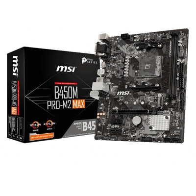 B450M PRO-M2 MAX scheda madre AMD B450 Presa AM4 micro ATX