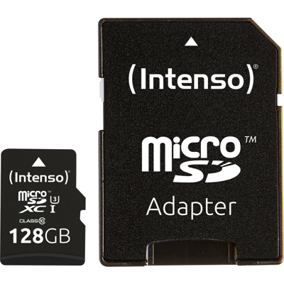 microSDXC 128GB Class 10 UHS-I Professional - Extended Capacity SD (MicroSDHC) memoria flash Classe 10, Scheda di memoria