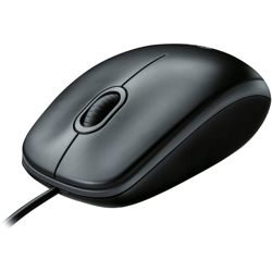 B100 mouse Ambidestro USB tipo A Ottico 800 DPI en oferta