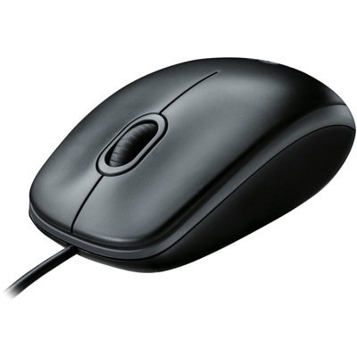 B100 mouse Ambidestro USB tipo A Ottico 800 DPI