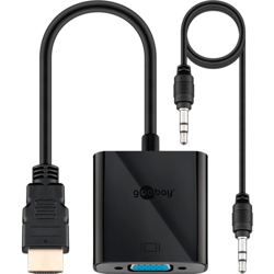 68793 cavo e adattatore video 0,1 m HDMI VGA Nero en oferta