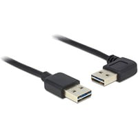 5m USB 2.0 A m/m 90° cavo USB USB A Nero en oferta