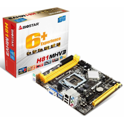 H81MHV3 scheda madre Intel® H81 LGA 1150 (Presa H3) micro ATX en oferta