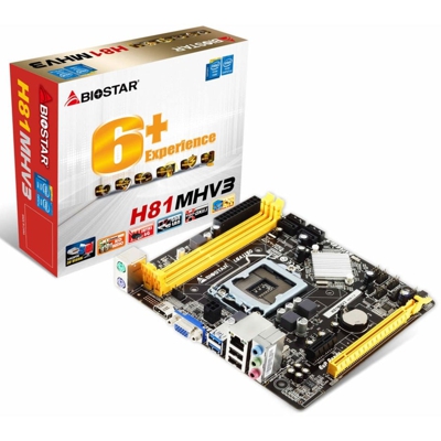 H81MHV3 scheda madre Intel® H81 LGA 1150 (Presa H3) micro ATX