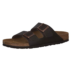 Birkenstock Schuhe Arizona Naturleder Schmal Dark Brown (051103) 41 Braun en oferta