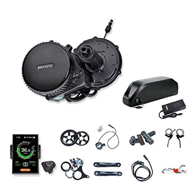 Bafang BB02B Motore Centrale da 750 W per MTB Road Bike City Bike Kit Bici elettrica Kit di conversione con Batteria agli ioni di Litio da 48 V 17.5ah