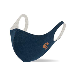 Maschera in rame linea rame – Maschera protettiva riutilizzabile lavabile – Navy M en oferta