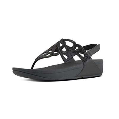 FITFLOP Bumble Crystal Tm Sandal, Donna, 39 EU