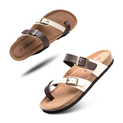 Sandali Uomo Casuale Infradito Donna Confortevole Flip Flops Unisex Ciabatte Antiscivolo Adulto Spiaggia Piscina Marrone 2 Taglia 41 características