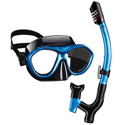 Dorlle Snorkel Dry Snorkel Set Maschera da Snorkeling, Premium Adult Snorkel Diving Set con Occhiali da Sub e Maschera da Sub Anti-Perdita antiappanna en oferta