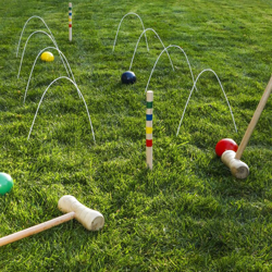 HI Set Gioco Croquet 125x25 cm Multicolore precio