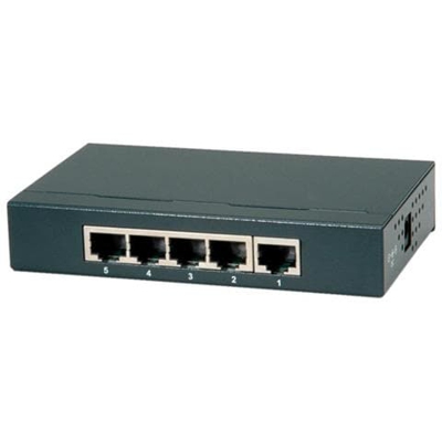 PoE Fast Ethernet Switch, 5 Ports (4x PoE)