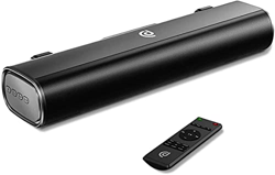 Soundbar per PC, Soundbar con Subwoofer integrato, Soundbar TV, 50 W, 105 dB, Altoparlante TV da 16", Bluetooth 5.0, Telecomando, Ottico, Cavo RCA inc características