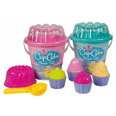 Set mare Cupcake secchiello e formine