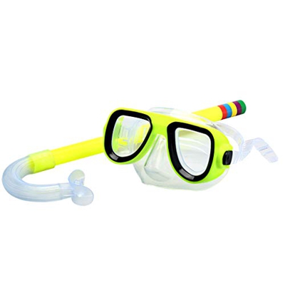 VEILTRON Set da Snorkeling per Bambini Maschera da Snorkeling Occhialini da Nuoto con Attrezzatura Subacquea per Tubo da Snorkeling