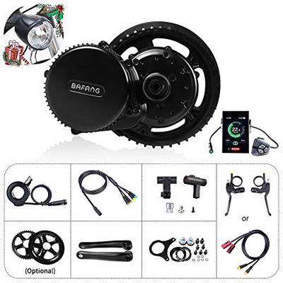 Bafang Set di biciclette elettriche BBS02B 500W 48V Middle Motor Mountain Bike Kit di conversione Kit di conversione biciclette Ebike