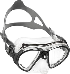 Cressi Air Maschera, Clear/Nero, Adulto características