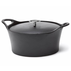 Pentola in Ghisa Smaltata 1,6 L 20 cm Nera - Nero - Cuisinox en oferta