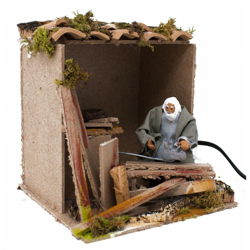 Pastore per Presepe in Movimento 17 cm x 17 cm Il Falegname 40079 precio