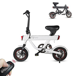 DYU Bicicletta Elettrica Pieghevole,12 Pollici Portatile E-bike con Telecomando,240W Bici Elettrica Pedalata Assistita,Compatta Portatile,Unisex Adult precio