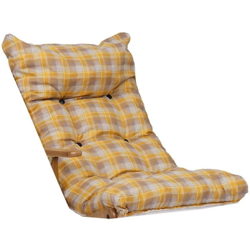 Cuscini di ricambio per poltrona HARMONY RELAX stile scozzese YELLOW NEW en oferta