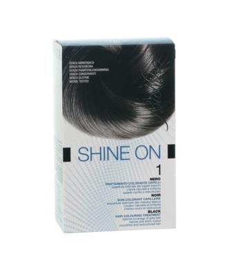 BioNike Shine On Trattamento Colorante Capelli Nero 1