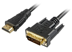 2m, HDMI/DVI-D Nero, Adattatore características