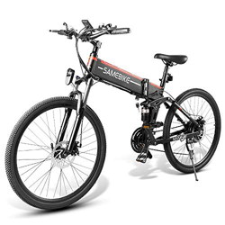 SAMEBIKE Bicicletta elettrica Pieghevole da 26 Pollici 48V 500W Power Assist Bicicletta elettrica E-Bike Spoke Rim Scooter Ciclomotore Motore características