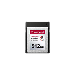 CFexpress 820 memoria flash 512 GB NAND, Scheda di memoria características