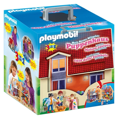 Playmobil 5167 Casa Delle Bambole Portatile