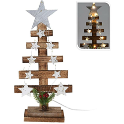 EDM - Albero di Natale decorativo in legno con stelle 39 cm precio