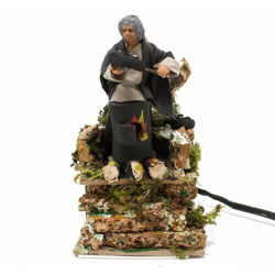 Pastore per Presepe in Movimento 14 cm x 9 cm Caldarrosto - 49569 precio