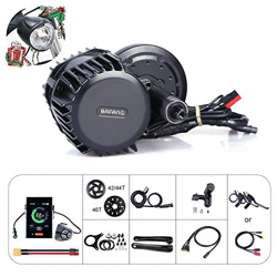 8fun Bafang BBS03 / BBSHD Ultimo modello 48V 1000W Ebike Bicicletta elettrica Motor Mid Drive Kit di conversione bici elettrica en oferta