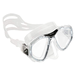 SEAC One, Maschera Sub per Immersioni Subacquee e Snorkeling con Custodia, Predisposizione Graduata per Miopia Unisex Adulto, Trasparente/Nero en oferta