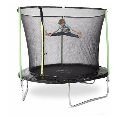 Trampolino elastico per bambini - 240 cm - con rete di sicurezza