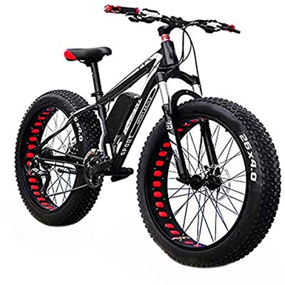 WPeng Bici Elettrica,Bicicletta Elettrica Montagna 48V 1500W,Bici Elettrica 26 Pollici Pneumatici Grassi,Adulti Bici Sportiva,Batteria Litio MTB Dirtb