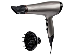 Remington - Asciugacapelli Keratin Therapy Pro AC8005, 2200 Watt, anello in ceramica di alta qualità, due ugelli per lo styling en oferta