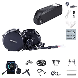 Bafang Central Motor BBS02B 48V 750W Kit di conversione Kit per Mountain Bike Road Bike Display multiplo e batteria opzionale(Batteria: 48 V 17,5 Ah,  precio