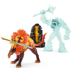 Eldrador- Frost Monster Vs. Fire Lion Battle for The Superweapon, Colore Come da Modello, 42455 en oferta